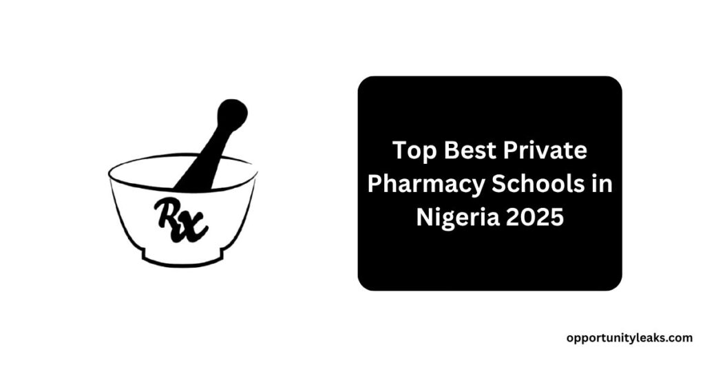 Top Best Private Pharmacy Schools in Nigeria 2025